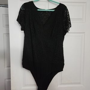 Torrid Black Lace Body Suit size 2x